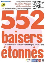 552 baisers étonnés Centre Animation Curial Affiche