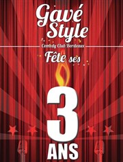 le Gavé style fête ses 3 ans Thtre La Pergola Affiche