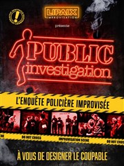 Public Investigation La Comdie d'Aix Affiche