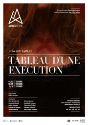 Tableau d'une exécution Antiba Thtre Affiche