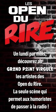 Les Open du Rire Le Grand Point Virgule - Salle Apostrophe Affiche