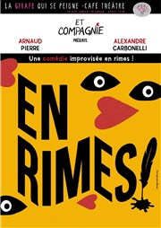 En Rimes ! La Girafe Affiche