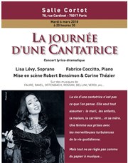 La journée d'une cantatrice Salle Cortot Affiche