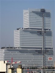 Le nouveau Palais de Justice, et le quartier de Clichy-Batignolles | par Pierre-Yves Jaslet Mtro Porte de Clichy Affiche