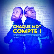 Chaque mot compte ! Le duo 100% impro Improvi'bar Affiche