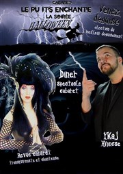 Soirée Halloween avec IKAJ Cabaret Le Puits Enchant Affiche