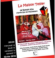 La Maison Tellier Thtre du Petit Parmentier Affiche