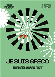 Je suis Gréco Thtre des Bergeries Affiche