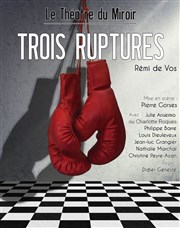 Trois ruptures Ple Culturel Jean Ferrat Affiche