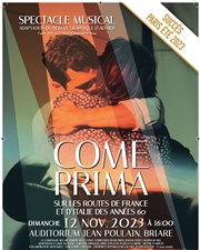 Come Prima Auditorium Jean Poulain Affiche