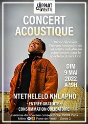 Ntethelelo Nhlapho L'Appart de la Villette Affiche