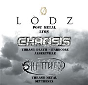 Thrash test #1 // lodz + chaosis + shattergod Chez Drey Affiche