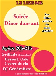 Dîner dansant avec DJ Le Like me Affiche