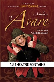 L'Avare Thtre Fontaine Affiche