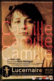 Camille, Camille, Camille. Thtre Le Lucernaire Affiche