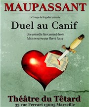 Duel au canif Caf Thtre du Ttard Affiche