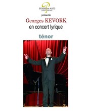 Grorges Kevork Ténor Poiesis des Arts Affiche