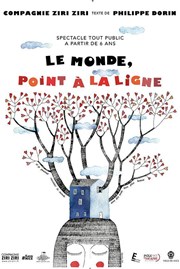 Le Monde Point à la ligne Thtre Essaion Affiche