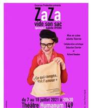 Zaza vide son sac Thtre Humanum Affiche