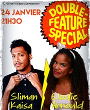 Double feature spécial : Elodie Arnould et Sliman Kaïsa Le Quai du Rire/ Affiche