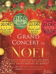 Grand concert de chants traditionnels de Noël Eglise de la Trinit Affiche