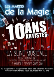 Les mardis de la magie - Les 10 ans ! Seguin Sound Affiche