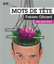 Fabien Olicard dans Mots de tête Le Rex de Toulouse Affiche