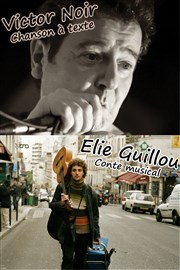 Victor Noir + Elie Guillou Librairie l'Odysse Affiche