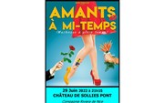 Amants à mi-temps Chteau de Sollis-Pont Affiche