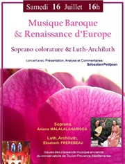 Musique Baroque & Renaissance d'Europe Eglise Saint Andr de l'Europe Affiche