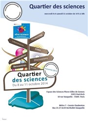 Fête de la Science Espace des sciences Pierre-Gilles de Gennes Affiche