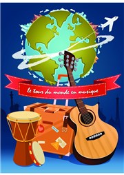 Le tour du monde en musique Thtre Clavel Affiche