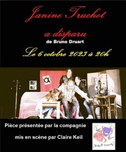 Janine Truchot a disparu Caf Thtre du Ttard Affiche