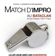 La LIFI joue avec les Humoristes ! Match d'impro Hommes vs Femmes ! Le Bataclan Affiche