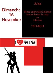 Soirée Salsa Le Like me Affiche