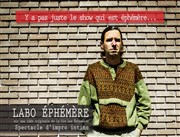 Labo ephémère | Spectacle d'impro intime Abricadabra Pniche Antipode Affiche