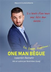 Valentin Reinehr dans One Man Bègue La Cible Affiche