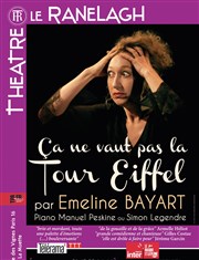 Ça ne vaut pas la Tour Eiffel par Emeline Bayart Thtre le Ranelagh Affiche