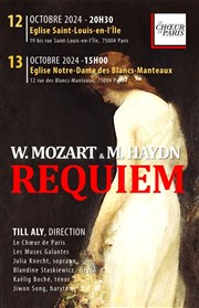 Mozart / Haydn : Requiem Eglise Saint Louis en l'le Affiche