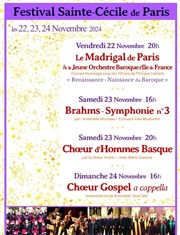 Choeur Madrigal de Paris et le Jeune Orchestre Baroque d'Ile de France glise St Philippe du Roule Affiche