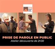 Atelier prise de parole en public SPIN Compagnie Affiche