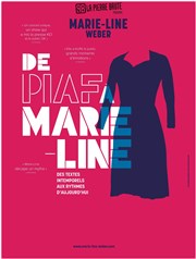 De piaf à Marie-Line Thtre Essaion Affiche