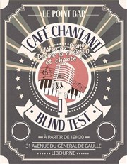 Karaoké live / Blind test Troubadours Affiche