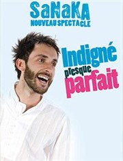 Sanaka dans Indigné presque parfait Caf thtre de la Fontaine d'Argent Affiche