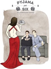 Pyjama pour six Thtre des Copiaus Affiche