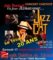 JazzACat | Jazz, Bossa et... Un jour Aznavour... Caf Thtre du Ttard Affiche