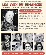 Les voix du dimanche : Edith Piaf à l'honneur Salle Gilbert Fort Affiche