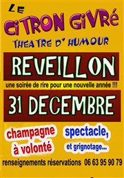 Réveillon 31 Citron givr Affiche