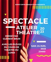 Spectacle de l'atelier théâtre Le petit Theatre de Valbonne Affiche