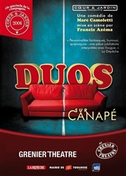 Duos sur Canapé Grenier Thtre Affiche